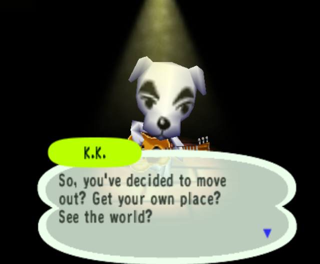 K K Slider asks if you’re ready to live on your own.