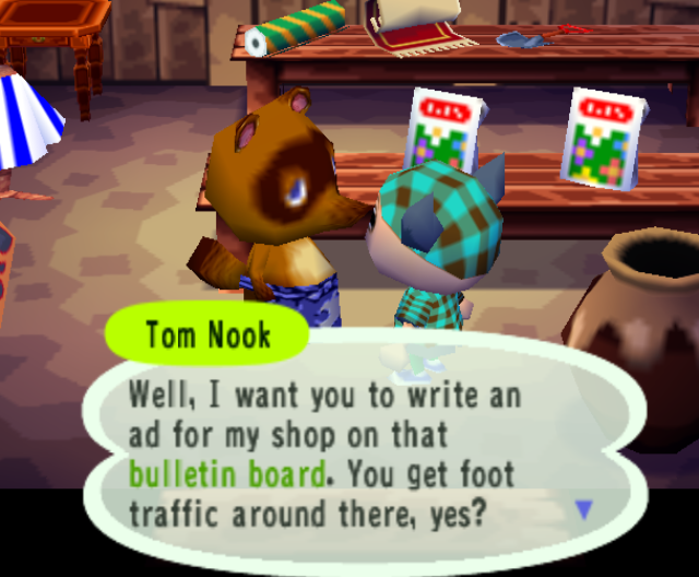 Tom Nook asks me to do more work for him